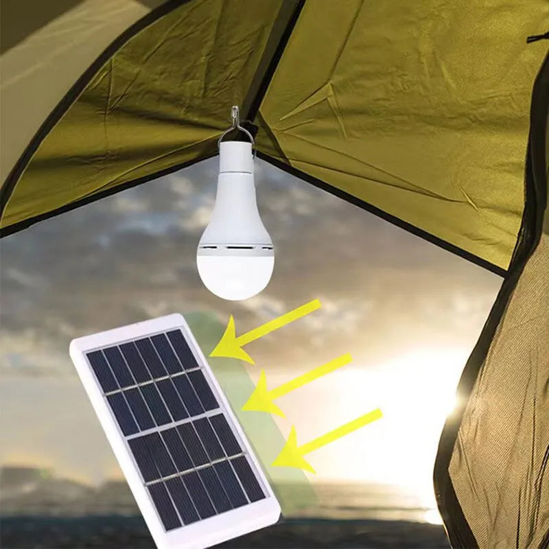Lâmpada Portátil LED Solar