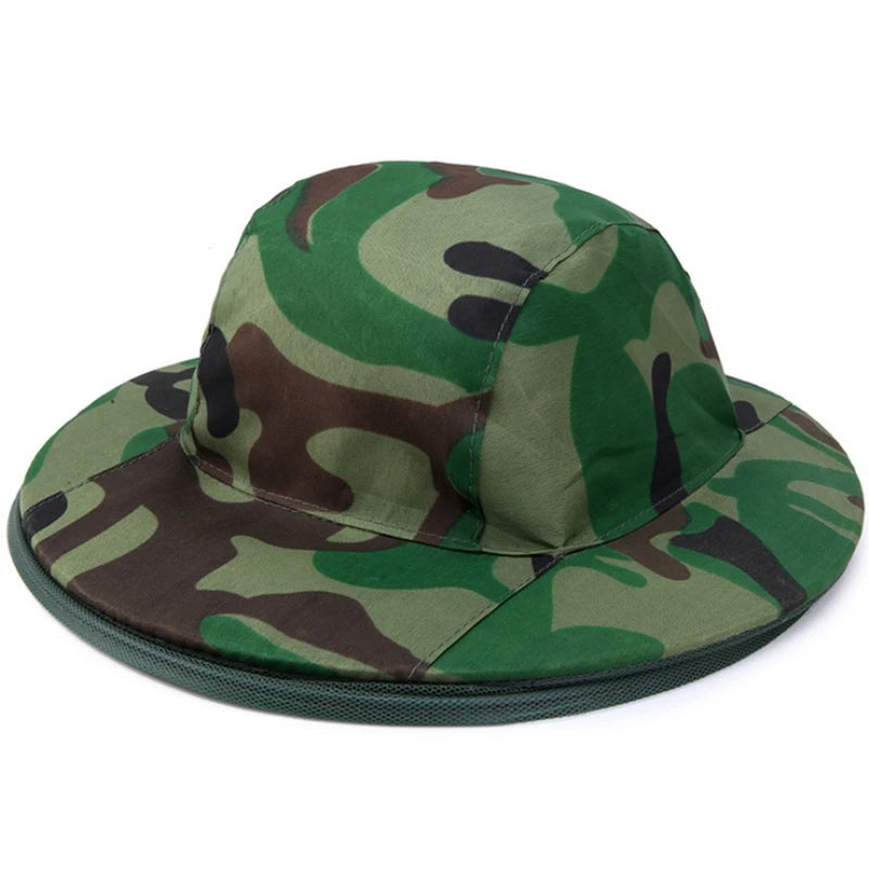 Chapéu Camuflado Anti-insetos